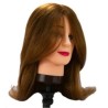 Cabeza De Maniqui Cabello 100% Natural