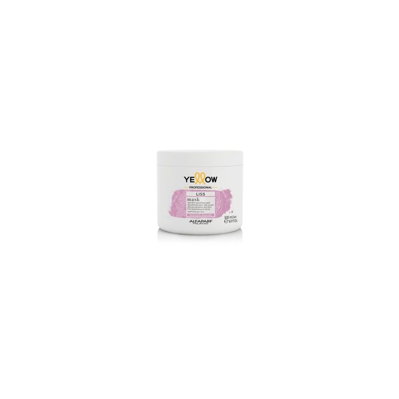Mascarilla Yellow  Liss Anti-frizz Para Liso Perfecto